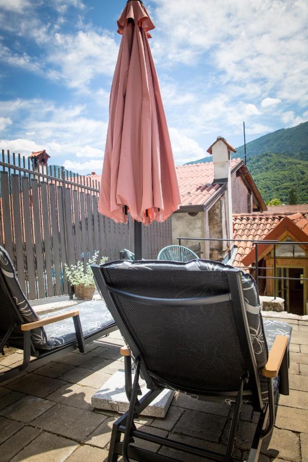 Villa Hisa Liza Kobarid Esterno foto